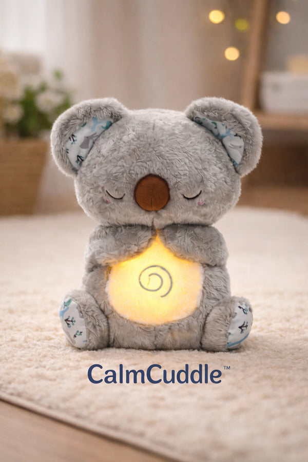 CalmCuddle™ Soothing Breath Buddy – Relaxing Plush Sleep Companion - Express Bay