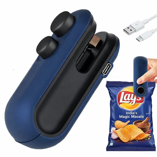 Sealix™ GoCut Pro – 2-in-1 USB Mini Pouch Sealer with Cutter - Express Bay